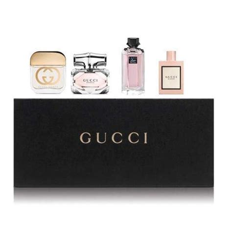 gucci mini 5ml 4 piece set